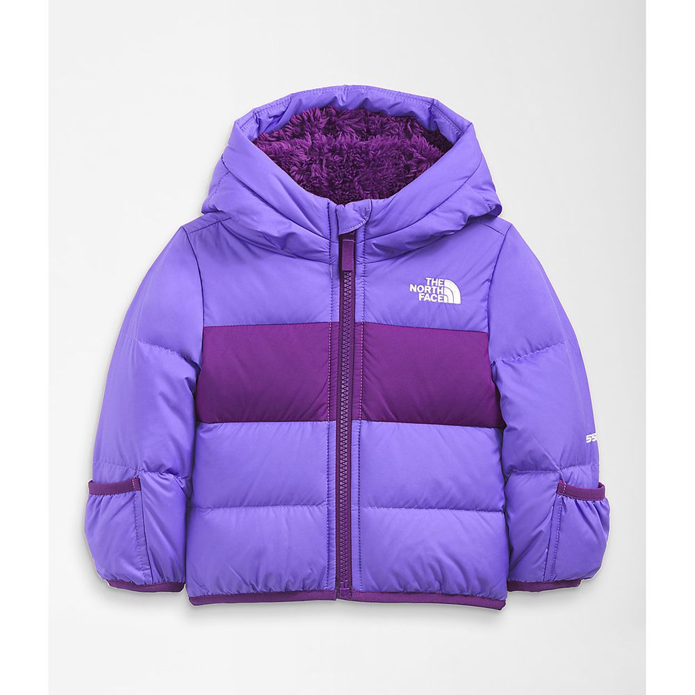 The North Face Hoodie Infant Australia - The North Face Moondoggy Purple (OEW-257940)